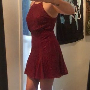 Red Lace Dress